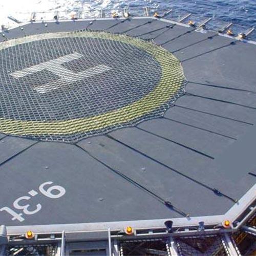 Helideck Safety Net with AISI 304 and AISI 316L Elevating Offshore 